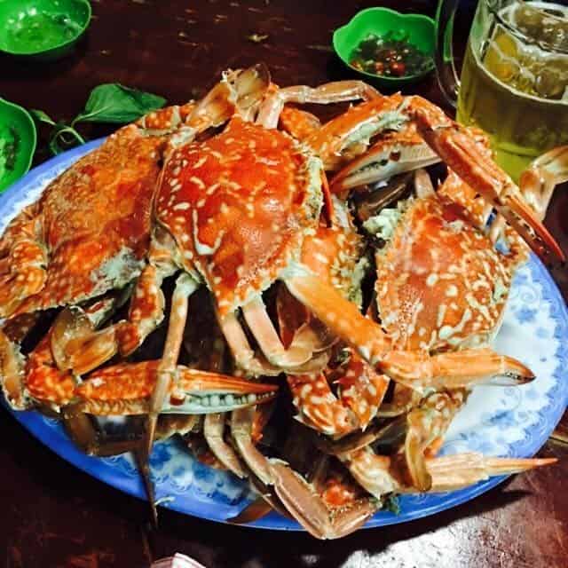 Món ghẹ cũng vô cùng hấp dẫn (Ảnh ST)