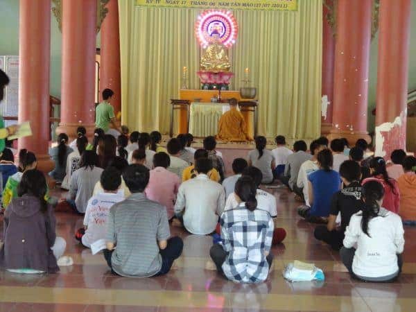 Khóa tu mua hè (Ảnh ST)