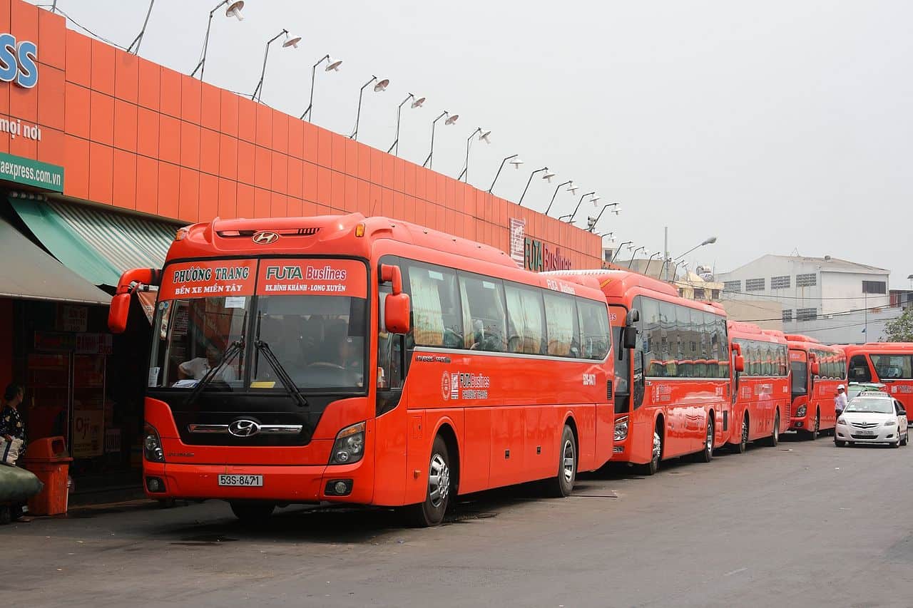 Hãng xe Phương Trang quen thuộc với các du khách