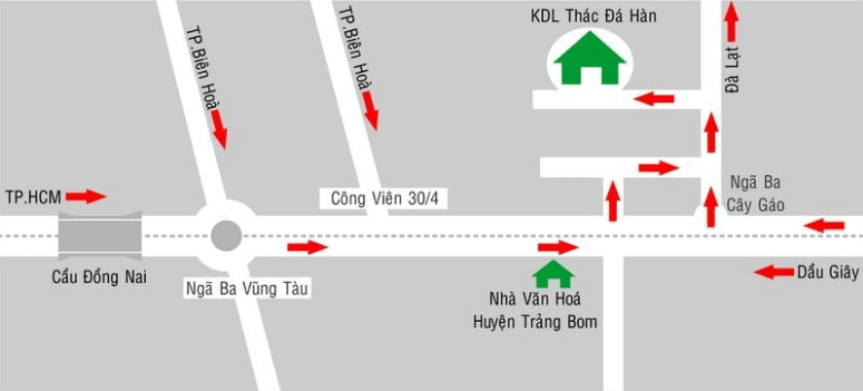 khu du lịch sinh thái thác đá hàn