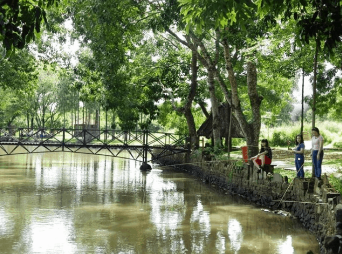 khu du lịch sinh thái thác đá hàn