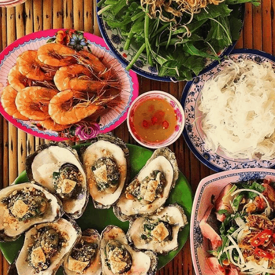 Đồ ăn ngon và rẻ (sưu tầm) bãi biển gần sài gòn
