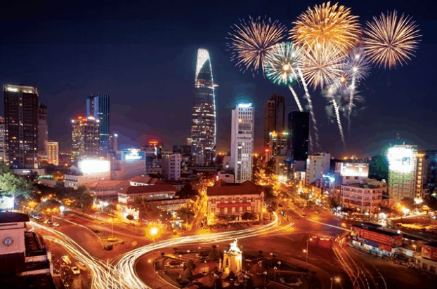 các điểm bắn pháo hoa ở sài gòn