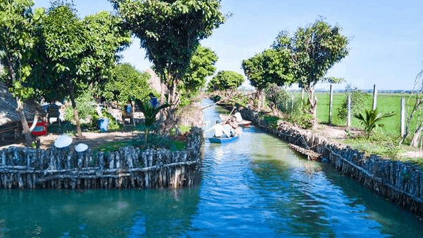 KDL Tứ Phương Thất Đảo được xây dựng giống như làng quê Việt Nam (sưu tầm) địa điểm ít người biết ở vũng tàu