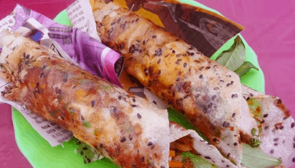 Bánh tráng cuốn dẻo