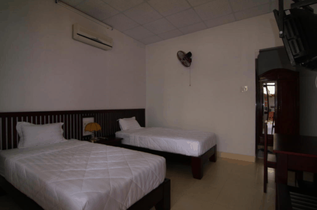 Phòng nghỉ an toàn và sạch sẽ