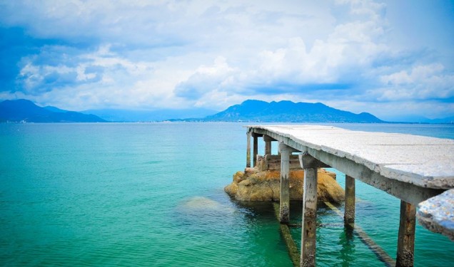 Đảo Bình Lập yên bình khó tả (Ảnh ST)