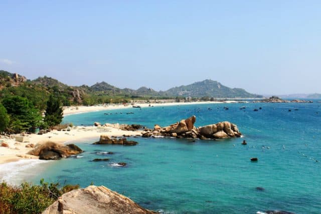 Khung cảnh đảo Bình Ba (Ảnh ST)