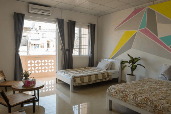 Không gian phòng nghỉ tại khách sạn House No.1 - Phú Quốc Không gian phòng nghỉ tại khách sạn House No.1 - Phú Quốc