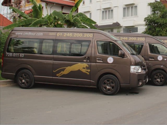 Xe Minh Dũng tại bến xe Nha Trang đi Đà Lạt (Ảnh ST)