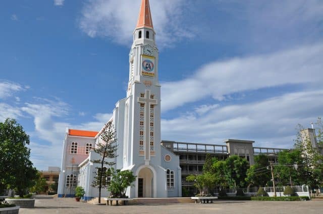 Nhà thờ được xây dựng lại (Ảnh ST)