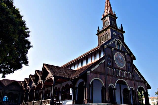 Nhà thờ sở hữu kiến trúc độc lạ (Ảnh ST)