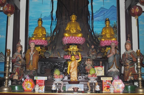 Ngôi chùa sở hữu những pho tượng quý (Ảnh ST)