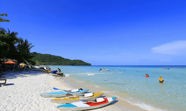 Vẻ đẹp đơn sơ tại Bãi Sao Vẻ đẹp đơn sơ tại Bãi Sao