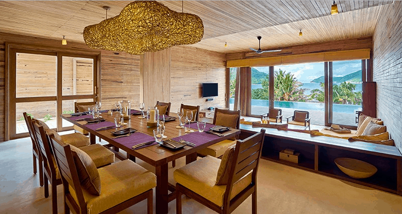 Nhà hàng (sưu tầm) six senses Côn Đảo
