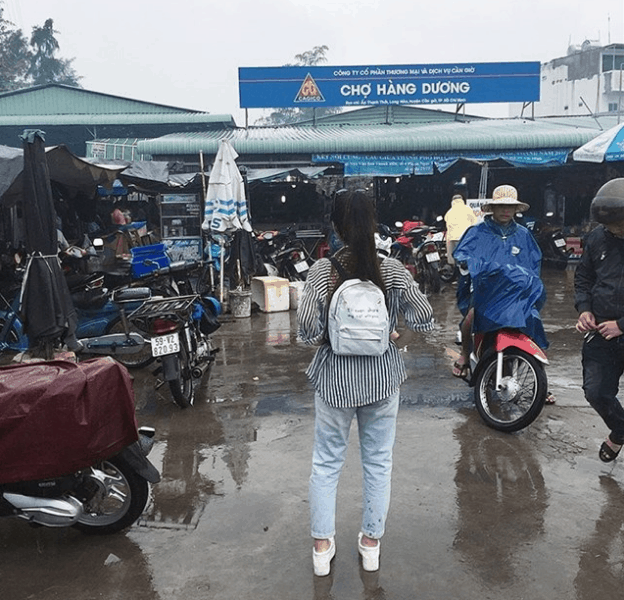 Chợ Hàng Dương (sưu tầm) địa điểm du lịch cần giờ