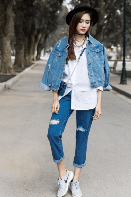 Lựa chọn quần jean mặc đi chơi Phú Quốc