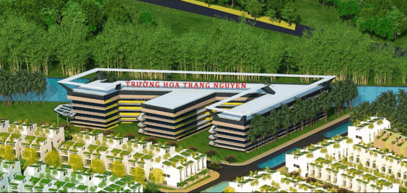 Bản vẽ mô hình trường học ở Làng Sen Việt Nam