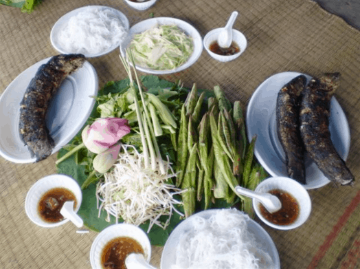 Cá nướng thơm ngon