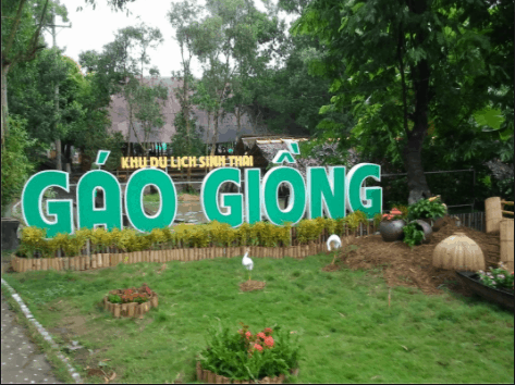 Không gian trong lành ở Gáo Giồng