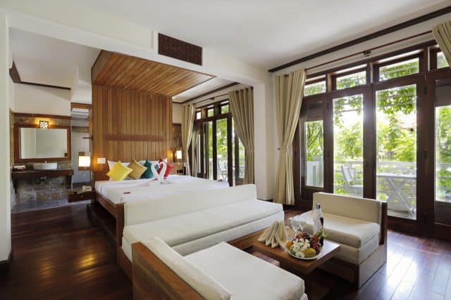 Phòng nghỉ đơn giản tinh tế (Ảnh ST)