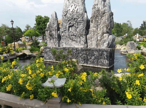 Tiểu cảnh bên ngoài (sưu tầm) các địa điểm vui chơi ở quận 9