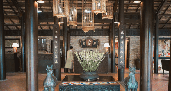 Khu quầy lễ tân cũng rất đẹp luôn nhé (sưu tầm) Ho Tram Beach Boutique Resort & Spa