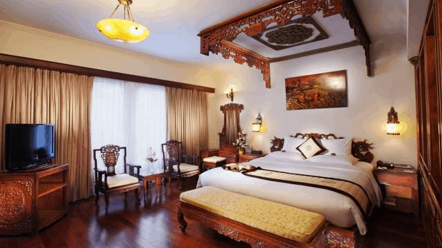 Phòng ngủ với phong cách trang trí đậm nét văn hóa Việt Phòng ngủ với phong cách trang trí đậm nét văn hóa Việt