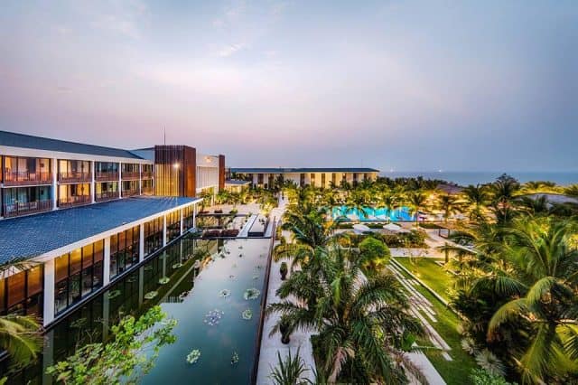 Toàn cảnh khu resort nhìn trên cao (Ảnh ST)