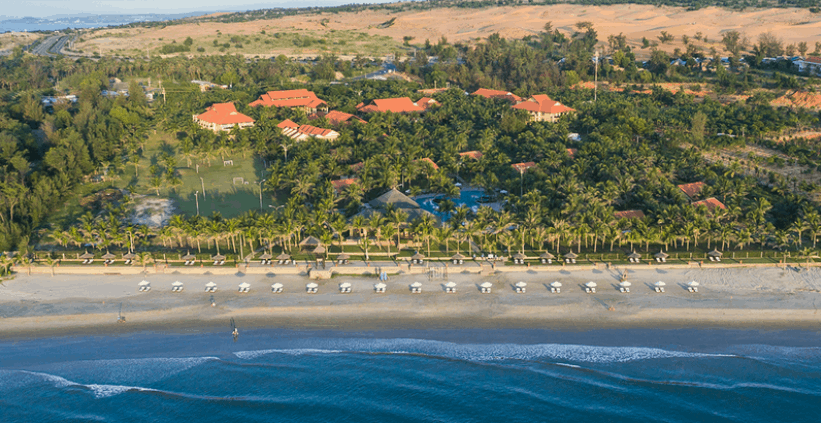 Pandanus resort Phan Thiết từ trên cao Pandanus resort Phan Thiết từ trên cao
