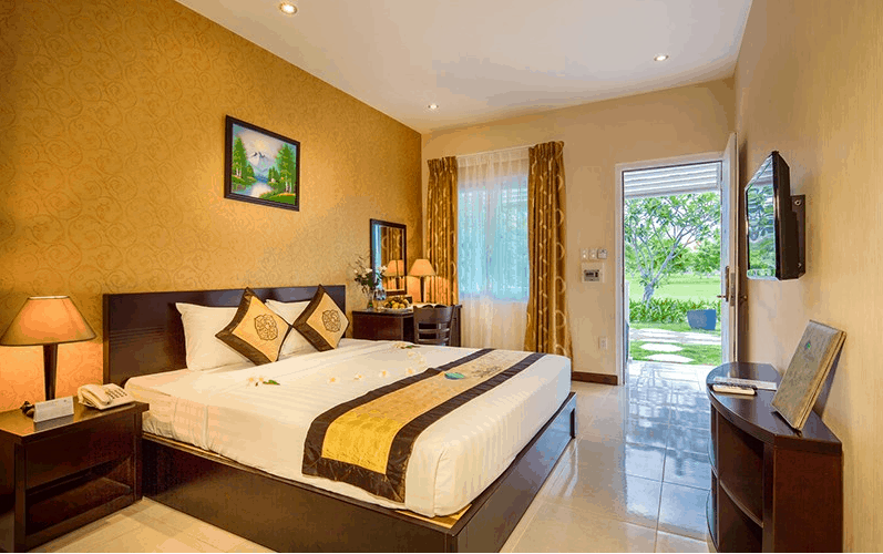 Phòng ngủ view vườn Phòng ngủ view vườn