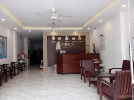 Sảnh tiếp khách khách sạn Victoria
