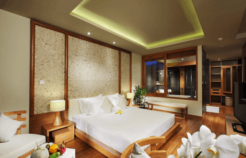Phòng ngủ hiện đại nhưng ấm cúng Phòng ngủ hiện đại nhưng ấm cúng