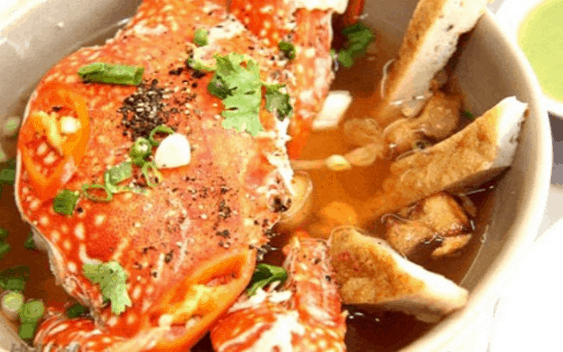 Bánh canh ghẹ chả đặc sản Kiên Giang Bánh canh ghẹ chả đặc sản Kiên Giang