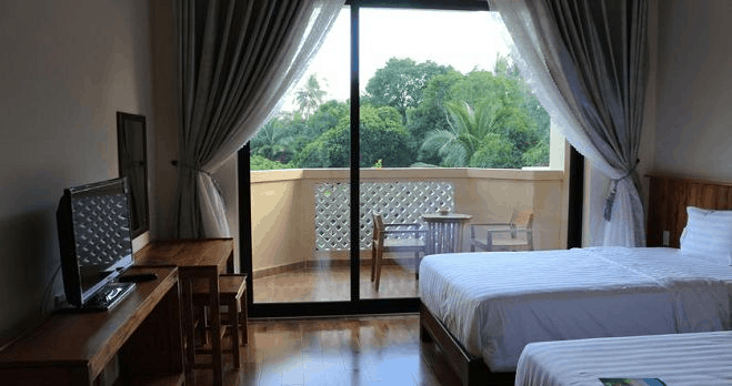 Phòng ngủ khách sạn Victoria
