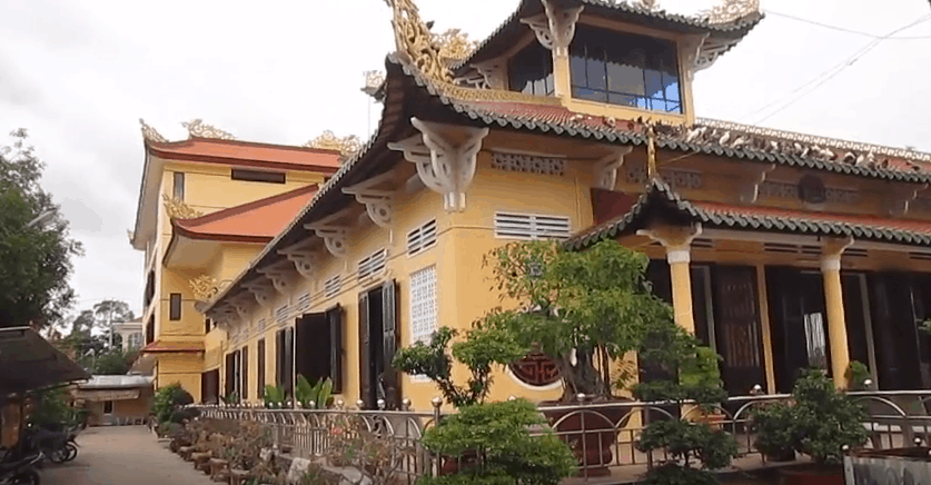 Chùa viên minh có lối kiến trúc truyền thống đẹp mắt Chùa viên minh có lối kiến trúc truyền thống đẹp mắt