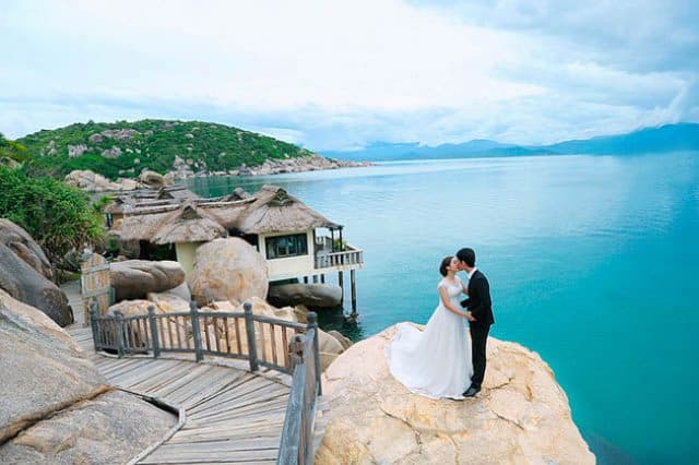 Chụp hình cưới ở resort Ngọc Sương (ẢNH ST)