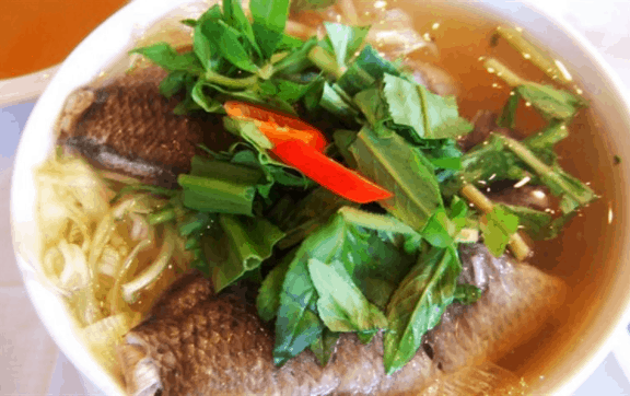 Đặc sản canh chua cá linh bông so đũa