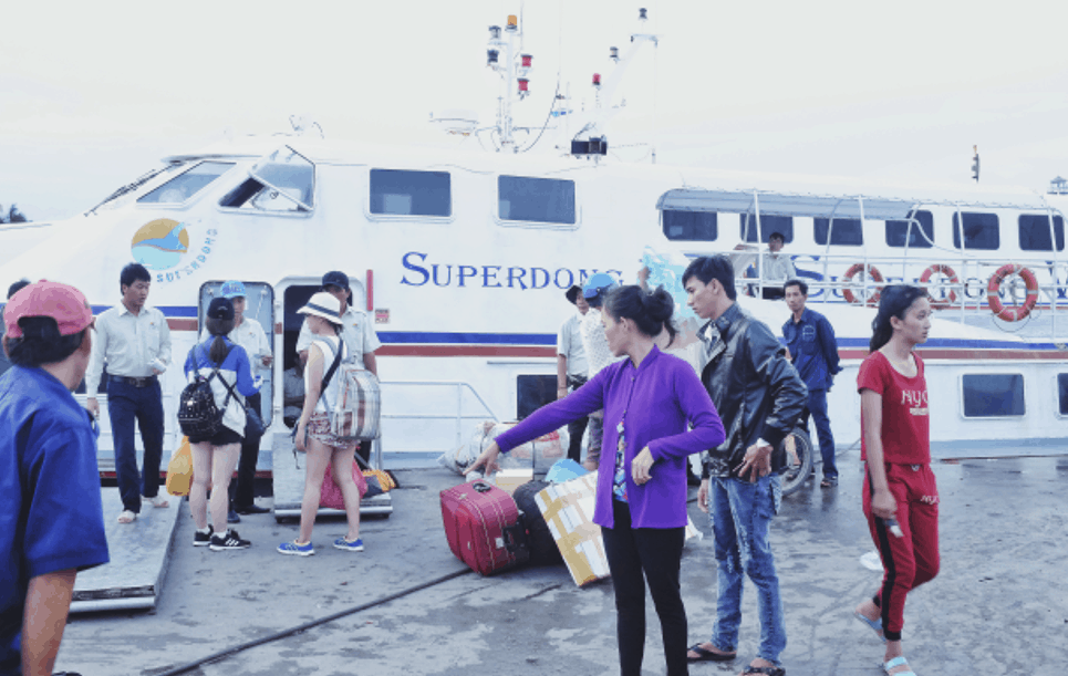 Đi tàu cao tốc ra đảo Hòn Sơn Đi tàu cao tốc ra đảo Hòn Sơn