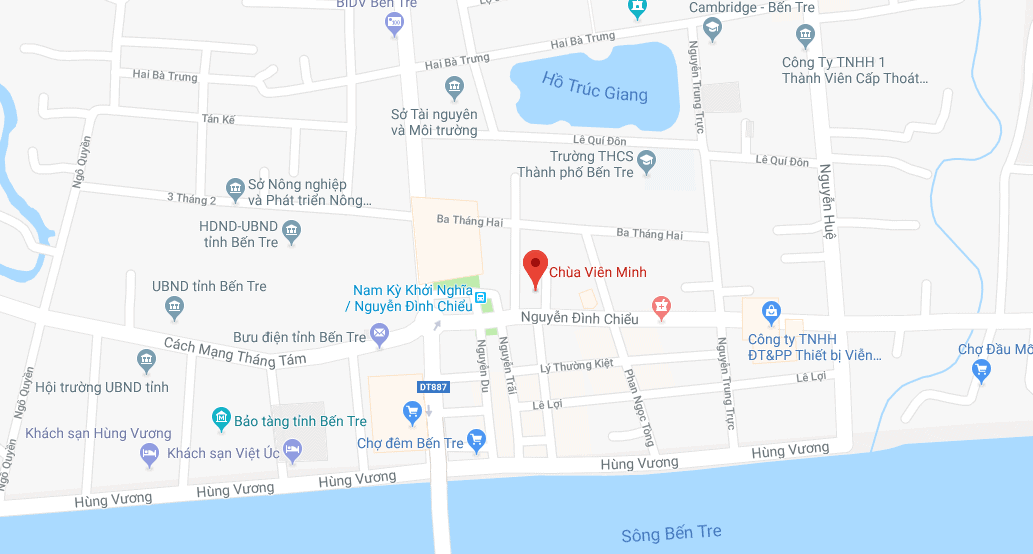 Địa chỉ chùa Viên Minh trên bản đồ Địa chỉ chùa Viên Minh trên bản đồ
