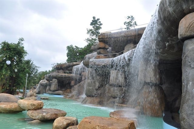 Một góc resort tươi mát (ẢNH ST)