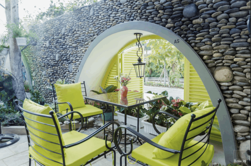 Không gian quán cafe Lâu Đài Phố Không gian quán cafe Lâu Đài Phố