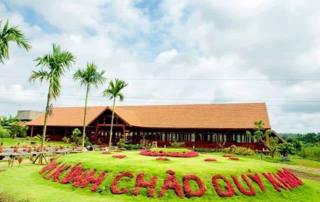Mặt trước khu du lịch sinh thái KoTam (ẢNH ST)