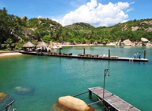 Mức giá vé resort Ngọc Sương cũng khá ổn đúng không! (ẢNH ST)