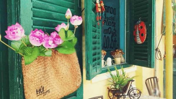 Một góc nhỏ bình dị tại Hội Cooffee Một góc nhỏ bình dị tại Hội Cooffee