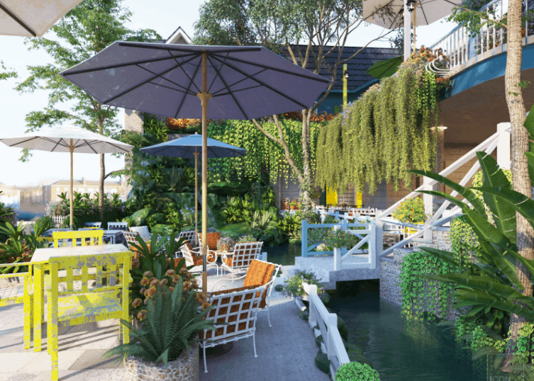 Quán cafe Lâu Đài Phố có kiến trúc đẹp mắt Quán cafe Lâu Đài Phố có kiến trúc đẹp mắt