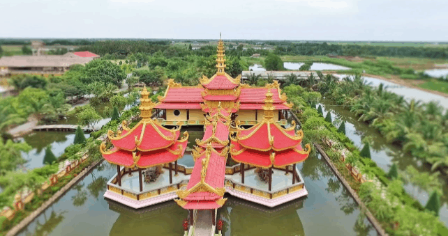 Toàn cảnh chùa Vạn Phước Toàn cảnh chùa Vạn Phước