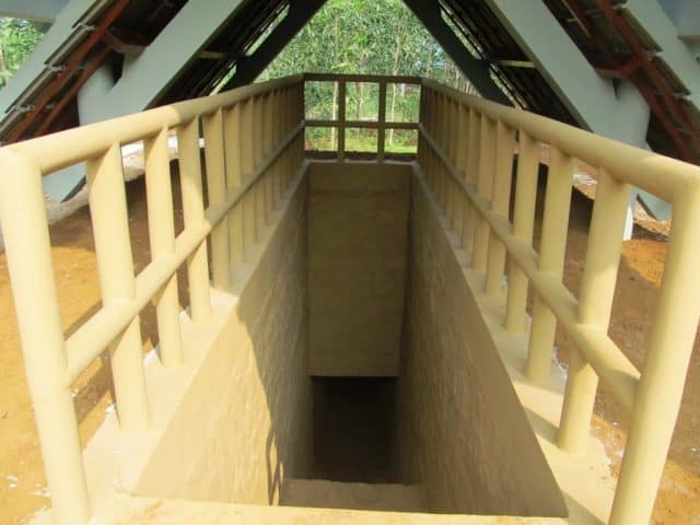 Lá»i xuá»ng Äá»a Äáº¡o ÄÆ°á»£c xÃ¢y khÃ¡ nhá» vÃ  háº¹p (áº¢nh ST)