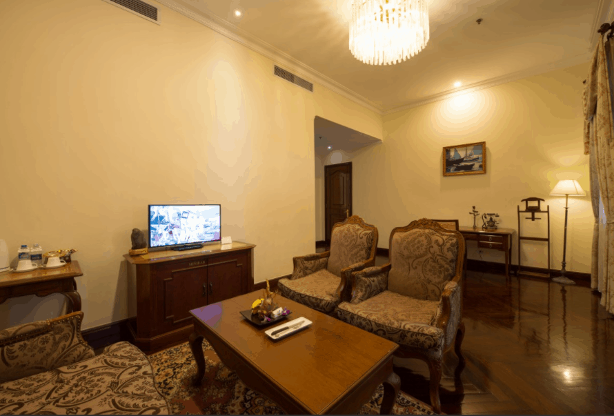 HÃ¬nh áº£nh phÃ²ng khÃ¡ch táº¡i Grand Hotel Saigon