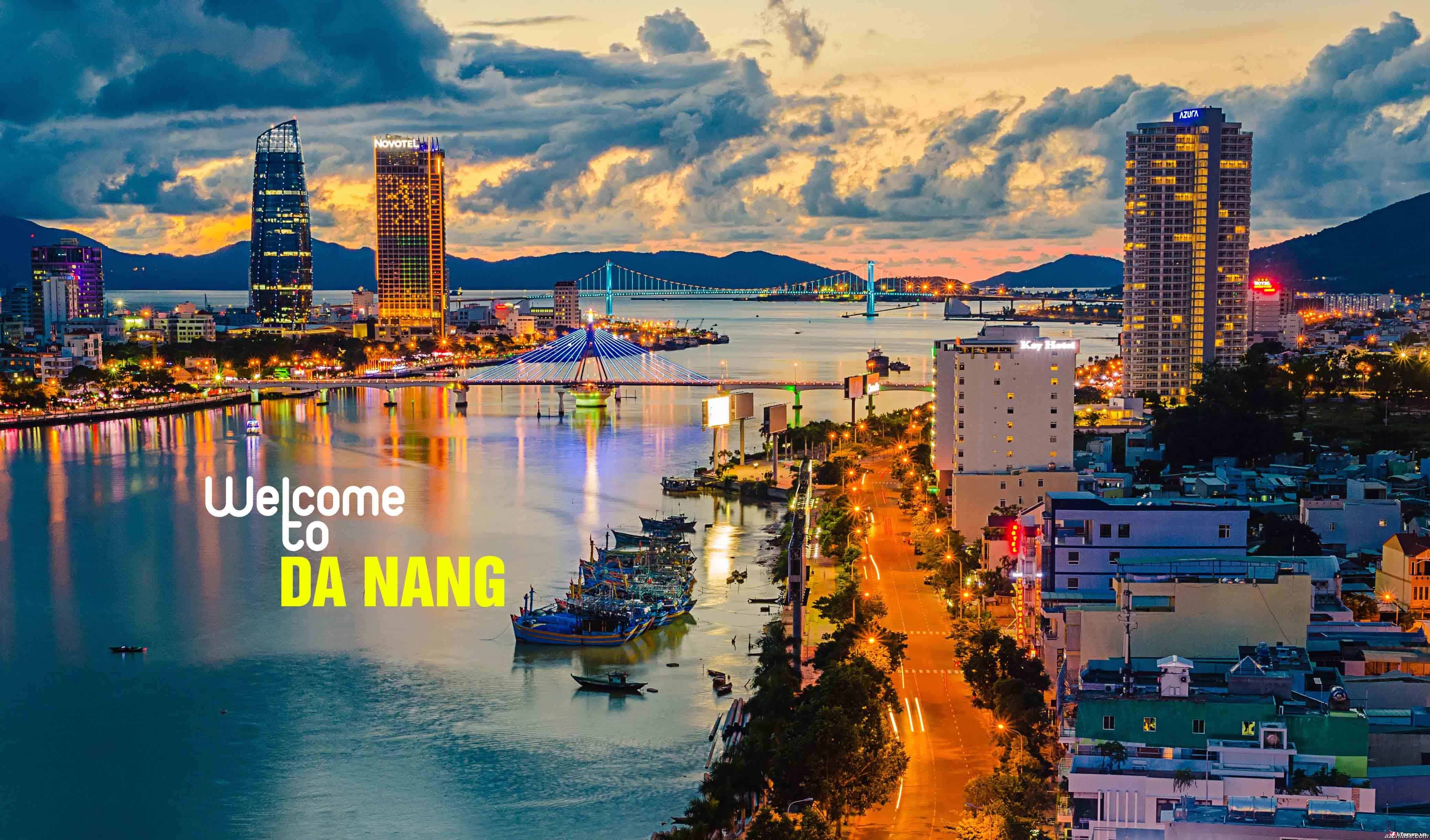 Khung cảnh bao quát Đà Nẵng